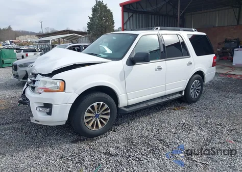 2017 Ford Expedition Xlt z USA, uszkodzony, nr VIN 1FMJU1HT1HEA55192
